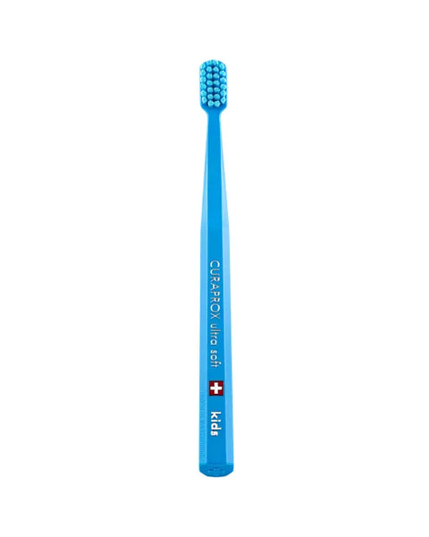 Kinderzahnbürste Kids blau 4-12 Jahre ultra soft