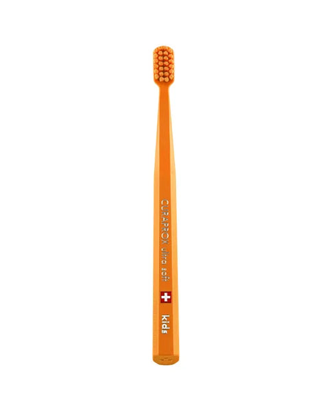Kinderzahnbürste Kids orange 4-12 Jahre ultra soft