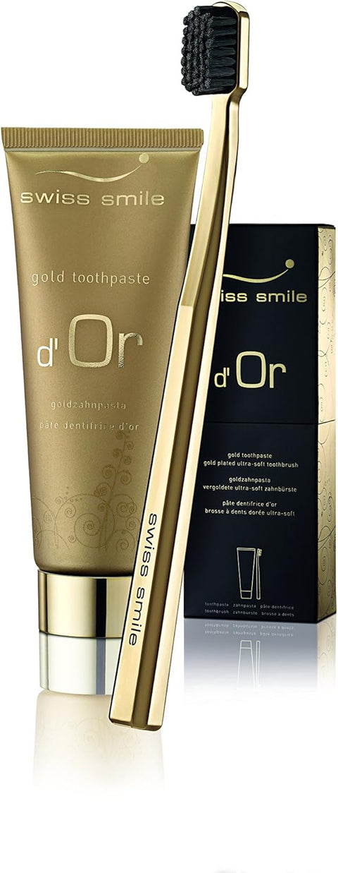 swiss smile d'Or Zahngel & Zahnbürste