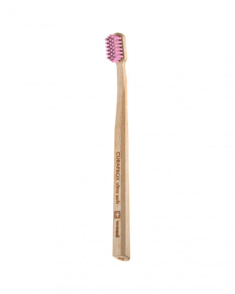 Holzzahnbürste Holz ROSA