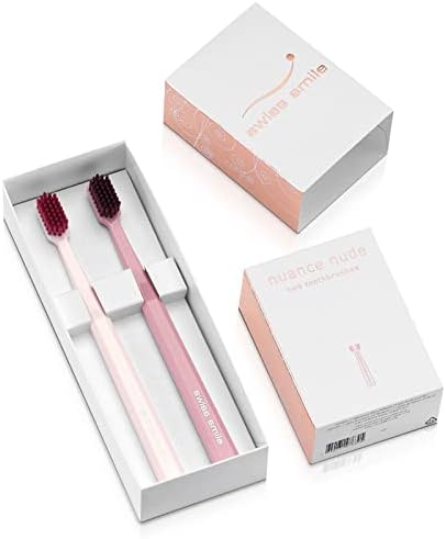 swiss smile Nuance NUDE Zahnbürsten – 2er-Set für sanfte & luxuriöse Zahnpflege