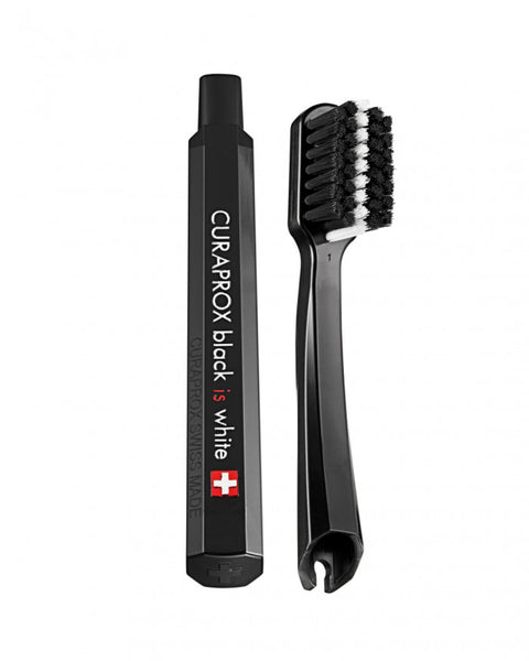 Mundpflege-Kit, Black is white