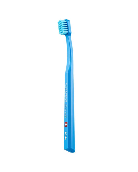 Kinderzahnbürste Kids blau 4-12 Jahre ultra soft