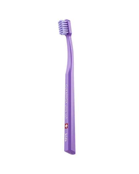 Kinderzahnbürste Kids lila 4-12 Jahre ultra soft