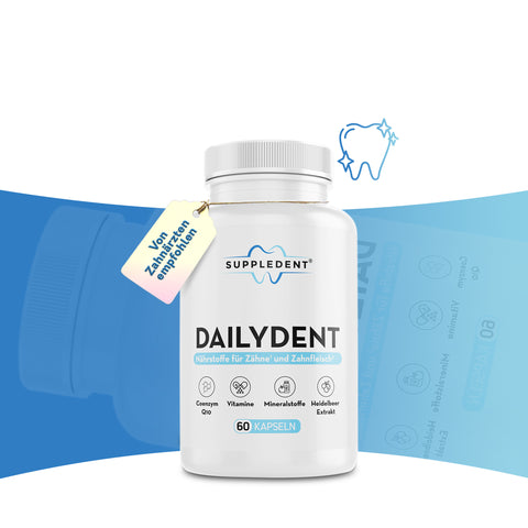 DAILYDENT - Nährstoffe für Zähne & Zahnfleisch