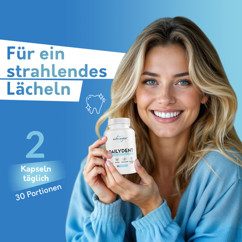 DAILYDENT - Nährstoffe für Zähne & Zahnfleisch