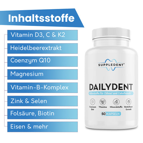Premium-Zahnpflege im Doppelpack: Colladent & Dailydent