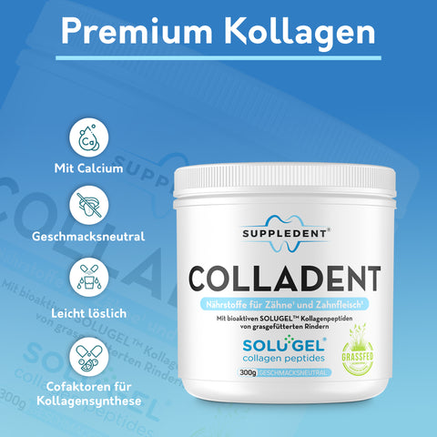 COLLADENT - Nährstoffe für Zähne & Zahnfleisch