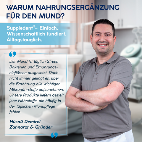 DAILYDENT - Nährstoffe für Zähne & Zahnfleisch