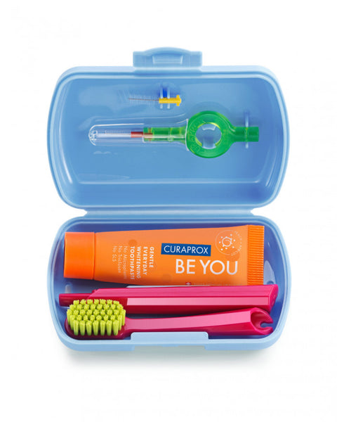 [BE YOU.] TRAVEL SET, BLAU
