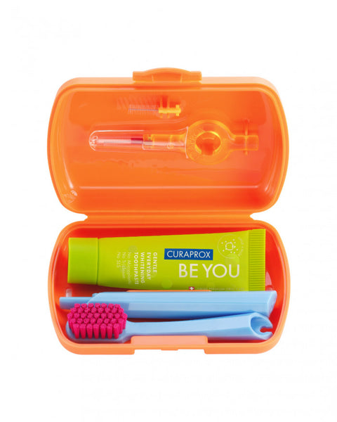 [BE YOU.] TRAVEL-SET, ORANGE